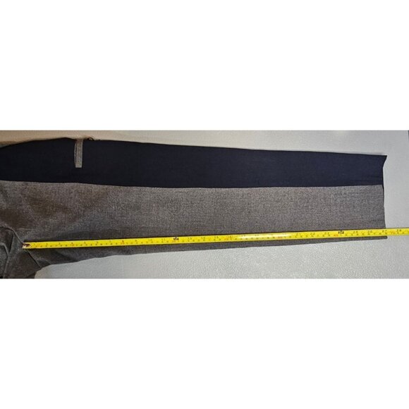 Anthropologie Womens 4 Leifsdottir Navy Gray Colorblock Pants - Picture 14 of 15